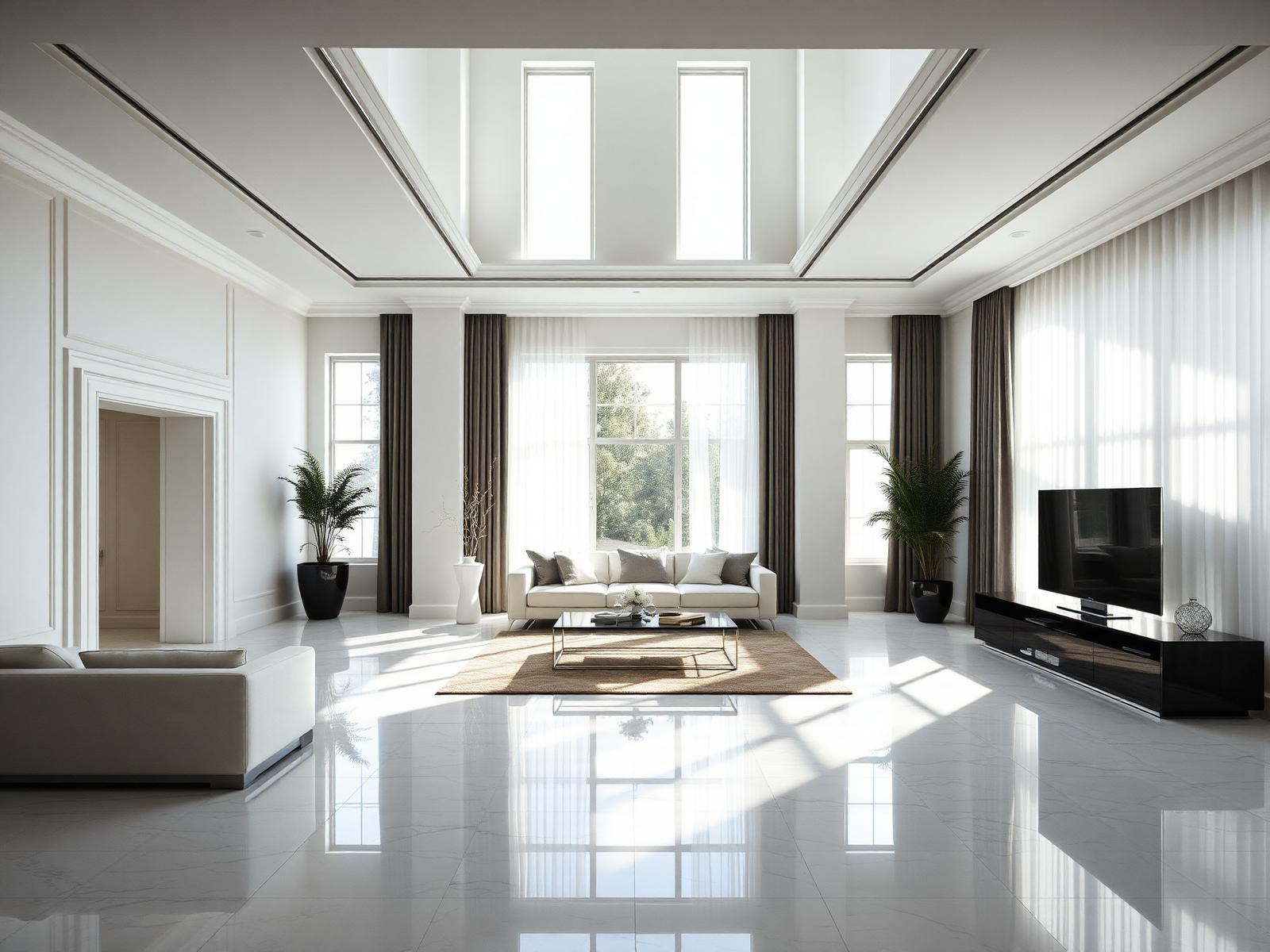Immaculate luxury living room